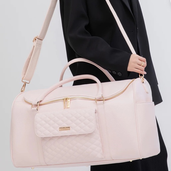 Luli Bebé Monaco Travel Bag | Pastel Pink - Picture 8 of 10